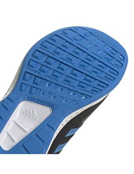 Zapatilla Niño adidas Runfalcon 2.0 Negro/Azul