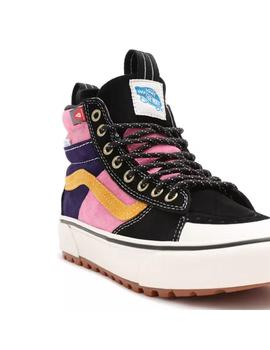 Zapatilla Mujer Vans Sk8-Hi Mte Rosa Lila Negra