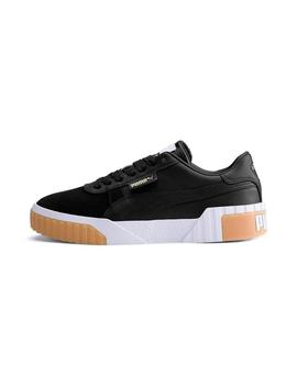 Zapatilla Puma Cali Exotic Negra Mujer