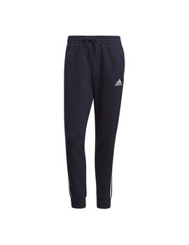 Pantalón Hombre adidas Essentials 3S Negro/Blanco