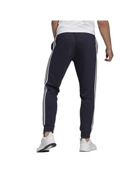 Pantalón Hombre adidas Essentials 3S Negro/Blanco