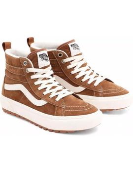 Zapatilla Unisex Vans Sk8-Hi Mte Marron