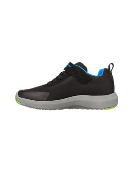 Zapatilla Junior Skechers Dynamic Tread Negro