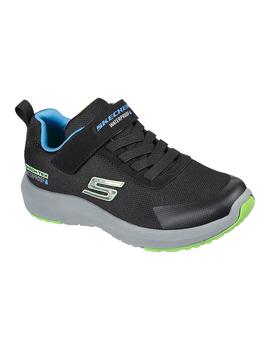 Zapatilla Junior Skechers Dynamic Tread Negro