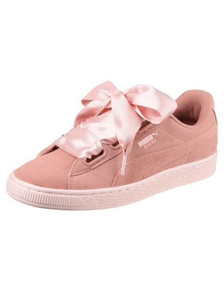 quemar Incorporar Seguro Puma Suede Heart Pebble Mujer