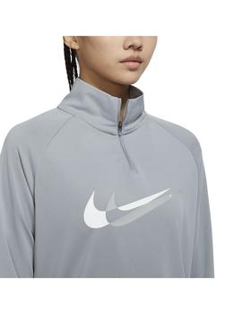 Sudadera Mujer Nike Dri-FIT Gris