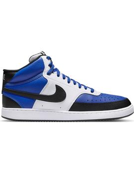 Zapatilla nike Hombre Court Vision Mid NBA azul/bl