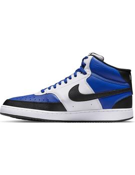 Zapatilla nike Hombre Court Vision Mid NBA azul/bl