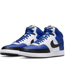 Zapatilla nike Hombre Court Vision Mid NBA azul/bl