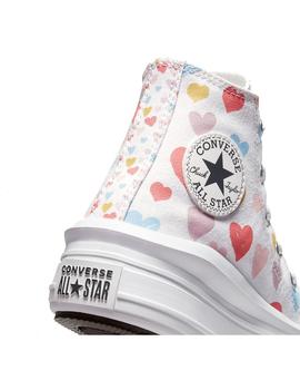 Zapatilla Niña Converse Move Hi Colores