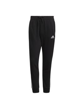 Pantalón Hombre adidas Essentials French Terry Negro/Blanco