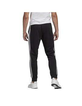 Pantalón Hombre adidas Essentials French Terry Negro/Blanco