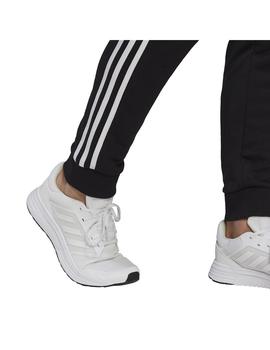 Pantalón Hombre adidas Essentials French Terry Negro/Blanco