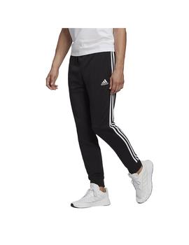 Pantalón Hombre adidas Essentials French Terry Negro/Blanco