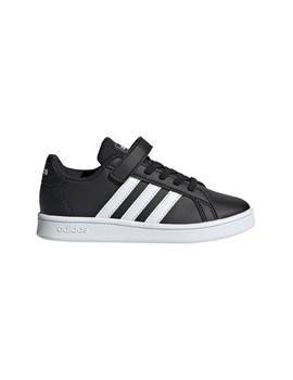 Zapatilla Niño adidas Grand Court Negra