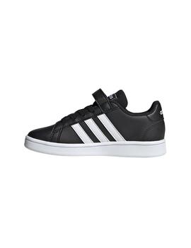 Zapatilla Niño adidas Grand Court Negra