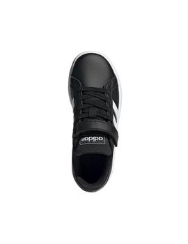 Zapatilla Niño adidas Grand Court Negra