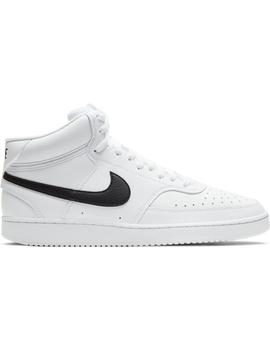 Zapatilla Hombre Nike Court Vision Blanca Negra