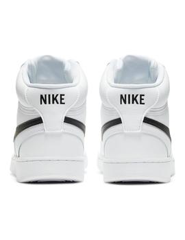 Zapatilla Hombre Nike Court Vision Blanca Negra
