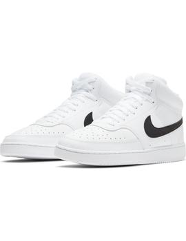 Zapatilla Hombre Nike Court Vision Blanca Negra