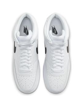 Zapatilla Hombre Nike Court Vision Blanca Negra