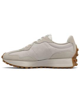 Zapatilla Mujer New Balance 327 Beige Verde Agua