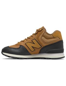 Bota Hombre New Balance 574 Marron Negra