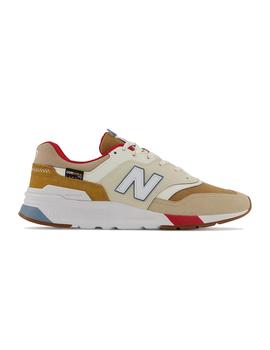 Zapatilla Hombre New Balance 997 Crema Marron