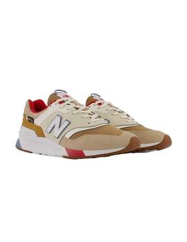 Zapatilla Hombre New Balance 997 Crema Marron