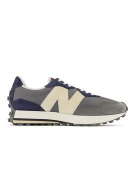 Zapatilla Hombre New Balance 327 Gris Azul