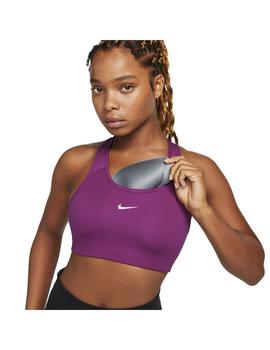 Top Mujer Nike Df Swsh Morado