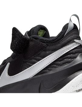 Zapatilla Niño Nike Team Hustle Negra