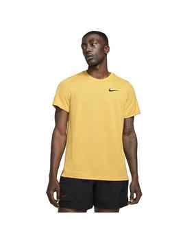 Camiseta Hombre Nike Df Amarilla