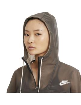 Cortavientos Mujer Nike Nsw Gris