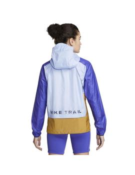 Cortavientos Mujer Nike Shield Trail Azul