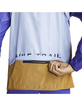 Cortavientos Mujer Nike Shield Trail Azul