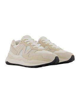 Zapatilla Mujer New Balance 5740 Crema