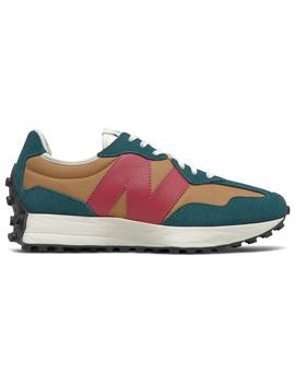 Zapatilla Unisex New Balance 327 Verde Marron