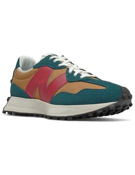 Zapatilla Unisex New Balance 327 Verde Marron