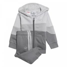 Conjunto Unisex adidas Hoodie Gris