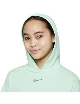 Sudadera Niña Nike Yoga Verde