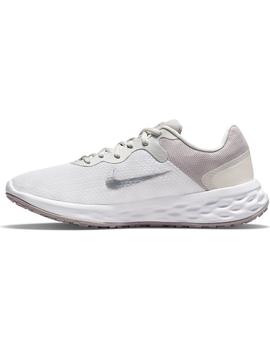 Zapatilla Mujer Nike Revolution 6 Next Nature Blanca Lila