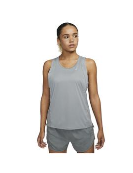 Camiseta Mujer Nike Df Race Gris