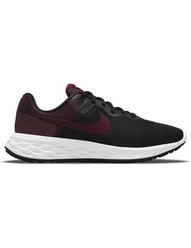 Zapatilla Mujer Nike Revolution Negra Granate