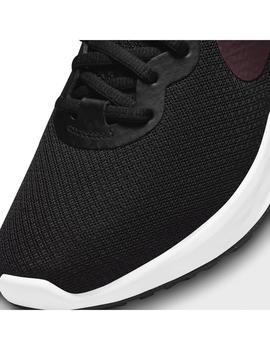 Zapatilla Mujer Nike Revolution Negra Granate