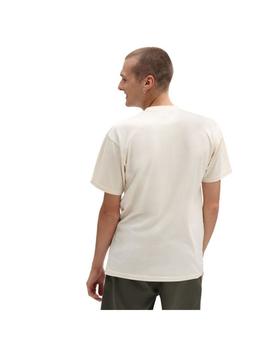 Camiseta Hombre Vans Chest Logo Beige