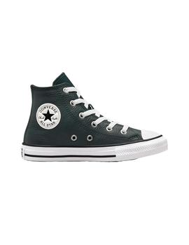 Zapatilla Unisex Converse All Star Piel Olive Navy