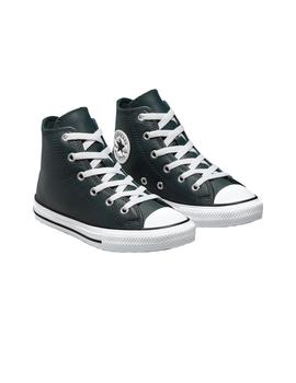 Zapatilla Unisex Converse All Star Piel Olive Navy