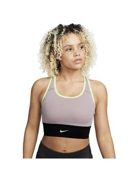 Top Mujer Nike Dri-FIT Swoosh  Lila Verde