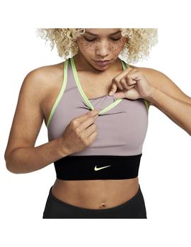 Top Mujer Nike Dri-FIT Swoosh  Lila Verde